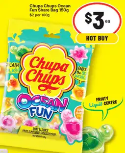 IGA Chupa Chups Ocean Fun Share Bag offer