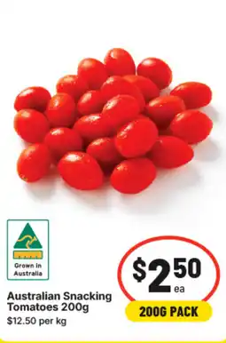 IGA Australian Snacking Tomatoes offer