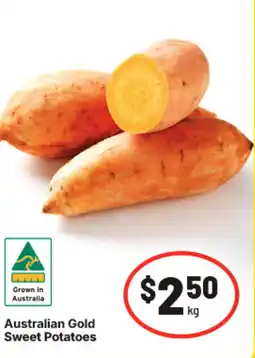 IGA Australian Gold Sweet Potatoes offer