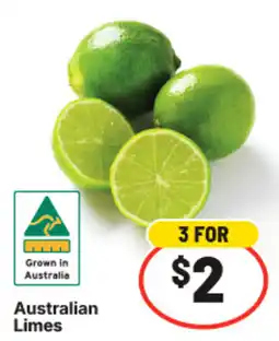 IGA Australian Limes offer