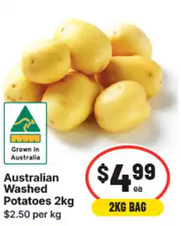 IGA Australia Washed Potatoes offer