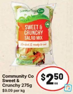 IGA Community co sweet & crunchy salad mix offer