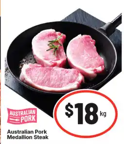 IGA Australian Pork Medallion Steak offer