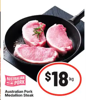 IGA Australian Pork Medallion Steak offer