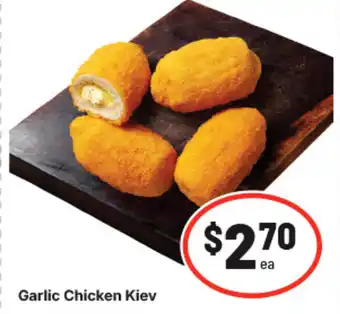 IGA Garlic Chicken Kiev offer
