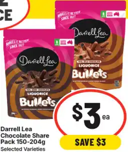 IGA Darrell Lea Chocolate Share Pack offer