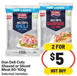 IGA Don deli cuts shaved or sliced meat offer