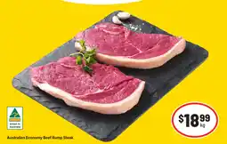 IGA Australian Economy Beef Rump Steak offer