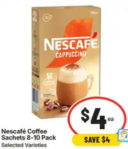 IGA Nescafé Coffee Sachets offer
