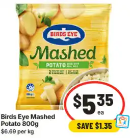 IGA Birds Eye Mashed Potato offer
