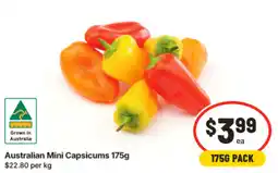 IGA Australian Mini Capsicums offer