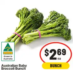 IGA Australian Baby Broccoli Bunch offer