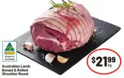 IGA Australian Lamb Boned & Rolled Shoulder Roast offer
