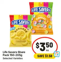 IGA Life Savers Share Pack offer