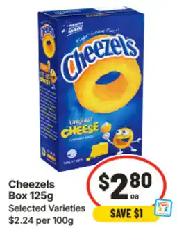 IGA Cheezels Box offer