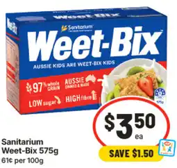 IGA Sanitarium Weet-Bix offer