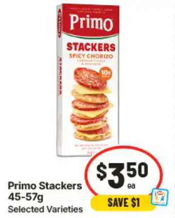 IGA Primo Stackers offer