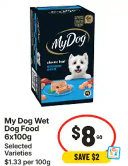 IGA My Dog Wet Dog Food offer