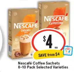 IGA Nescafé Coffee Sachets offer