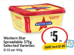 IGA Western Star Spreadable offer