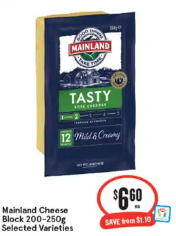 IGA Mainland Cheese Block offer