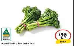 IGA Australian Baby Broccoli Bunch offer