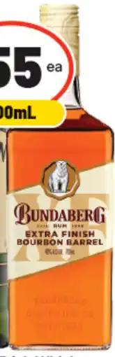 IGA Bundaberg Extra Finish Bourbon Barrel Rum offer
