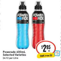 IGA Powerade offer
