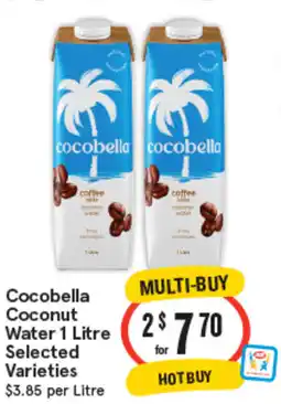 IGA Cocobella Coconut Water offer