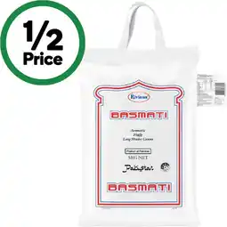 Woolworths Riviana Basmati Rice Long Grain offer