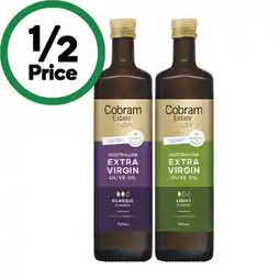 Woolworths Cobram Estate Extra Virgin Olive Oil offer