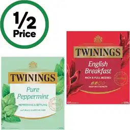 Woolworths Twinings Tea Bags-100 offer