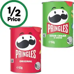 Woolworths Pringles Potato Chips offer