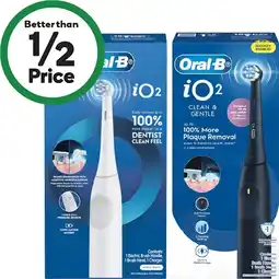Woolworths Oral-B iO2 Series Electric Toothbrush offer