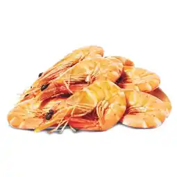 Woolworths Fresh Cooked Australian Banana Prawns offer