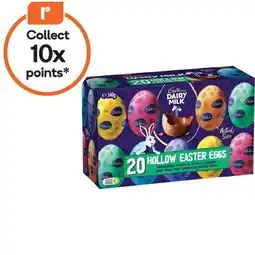 Woolworths Cadbury Dairy Milk Hollow Hunting Easter Eggs offer