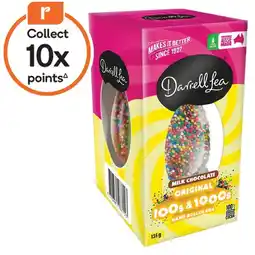 Woolworths Darrell Lea 100s & 1000s Egg offer