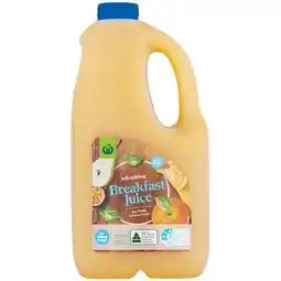 Woolworths Woolworths Breakfast Juice – From the Fridge offer