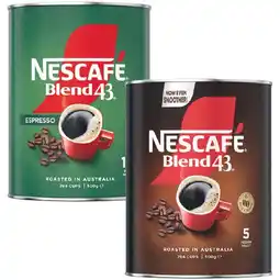 Woolworths Nescafé Blend 43 Coffee offer