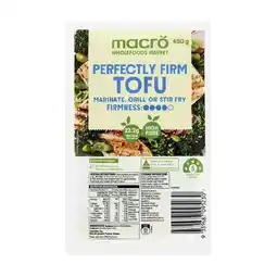 Woolworths Macro Firm Tofu – From the Fridge offer