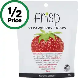 Woolworths Frisp Crisps – From the Health Food Aisle offer