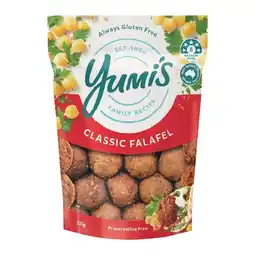 Woolworths Yumi’s Falafel Varieties offer