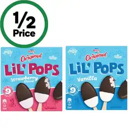 Woolworths Peters Original Lil’ Pops offer