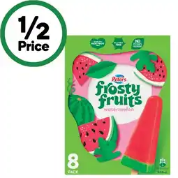 Woolworths Peters Frosty Fruits-8 offer