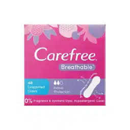 Woolworths Carefree Barely There Liners offer