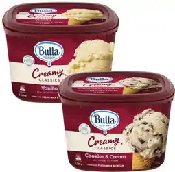 Coles Bulla Creamy Classics Ice Cream offer