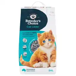 Woolworths Breeder’s Choice Cat Litter offer