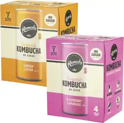 Coles Remedy Kombucha offer