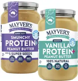 Coles Mayver's Protein Plus Peanut Butter offer
