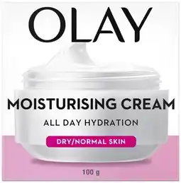 Coles Olay Moisturising Cream offer